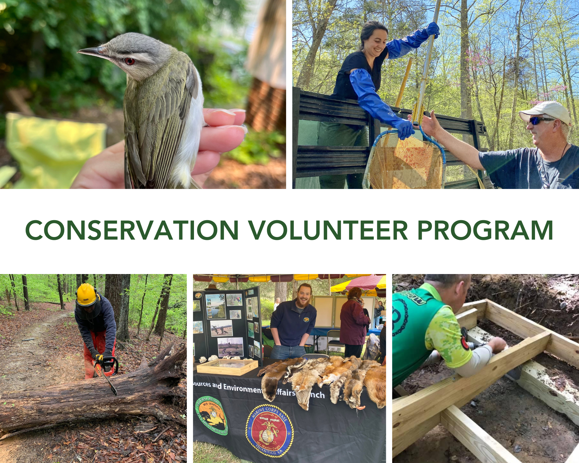 Conservation Volunteer Program - Quantico - iSportsman